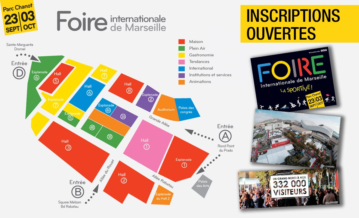 Participez à la Foire Internationale de Marseille 2016 