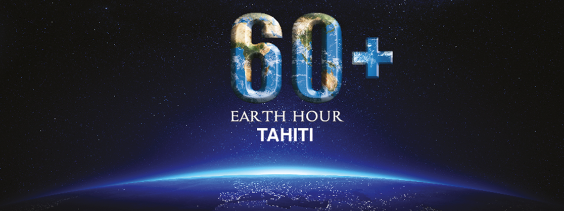Earth Hour Tahiti 2017 c'est le samedi 25 mars 