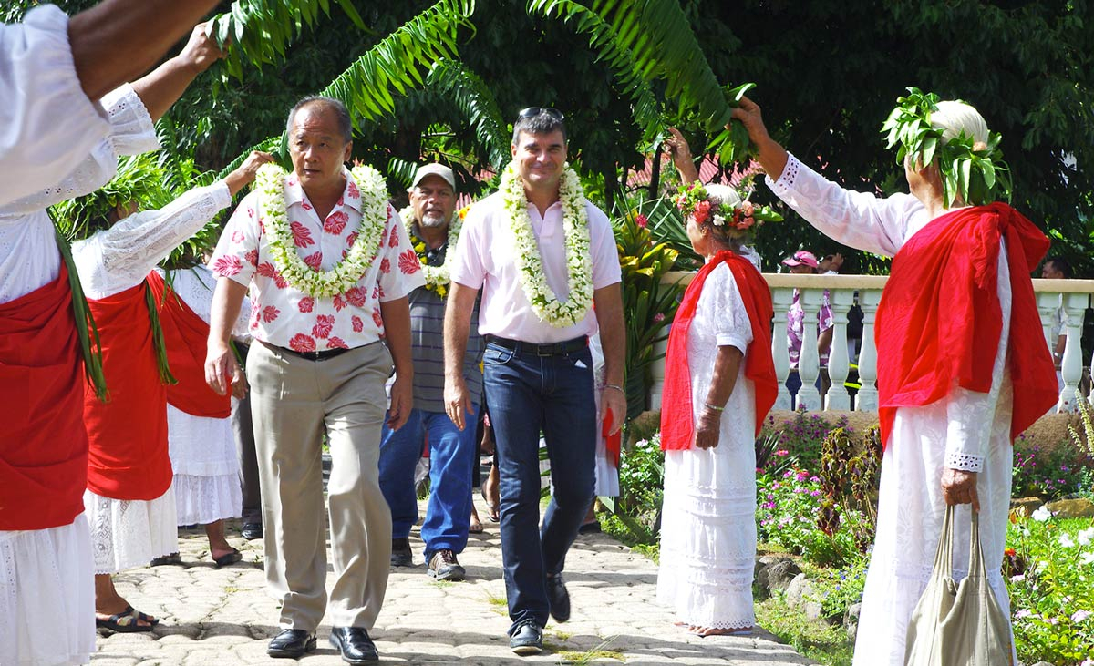 Inauguration - 3 sites dédiés au tourisme nautique sur l’île de Huahine, à Fare-Fitii, Haapu et Port Bourayne 
