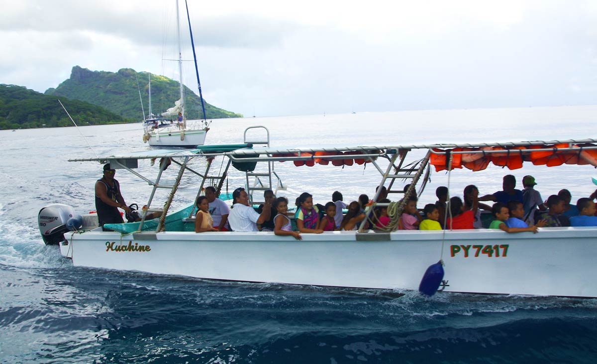 Inauguration - 3 sites dédiés au tourisme nautique sur l’île de Huahine, à Fare-Fitii, Haapu et Port Bourayne 