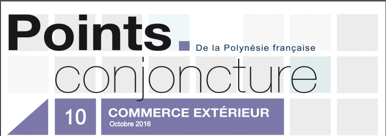 Points conjoncture octobre 2016 sur le commerce extérieur