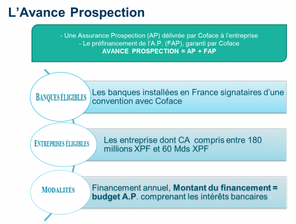 L’avance prospection Coface