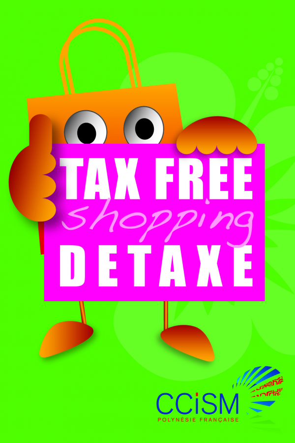 Le sticker Tax Free Shopping détaxe