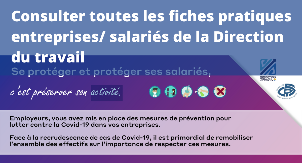 Consulter toutes les fiches pratiques de la Direction du travail