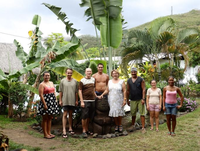 L'équipe de la Pension de la Plage labellisée Clef Verte