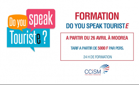 Formation pour tous les professionnels du tourisme 'do you speak touriste' à Moorea