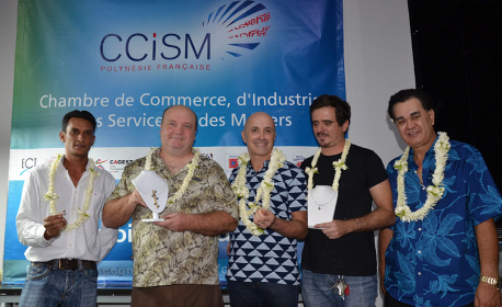 Les créateurs récompensés et heureux de la Tahitian Pearl Creation 2016